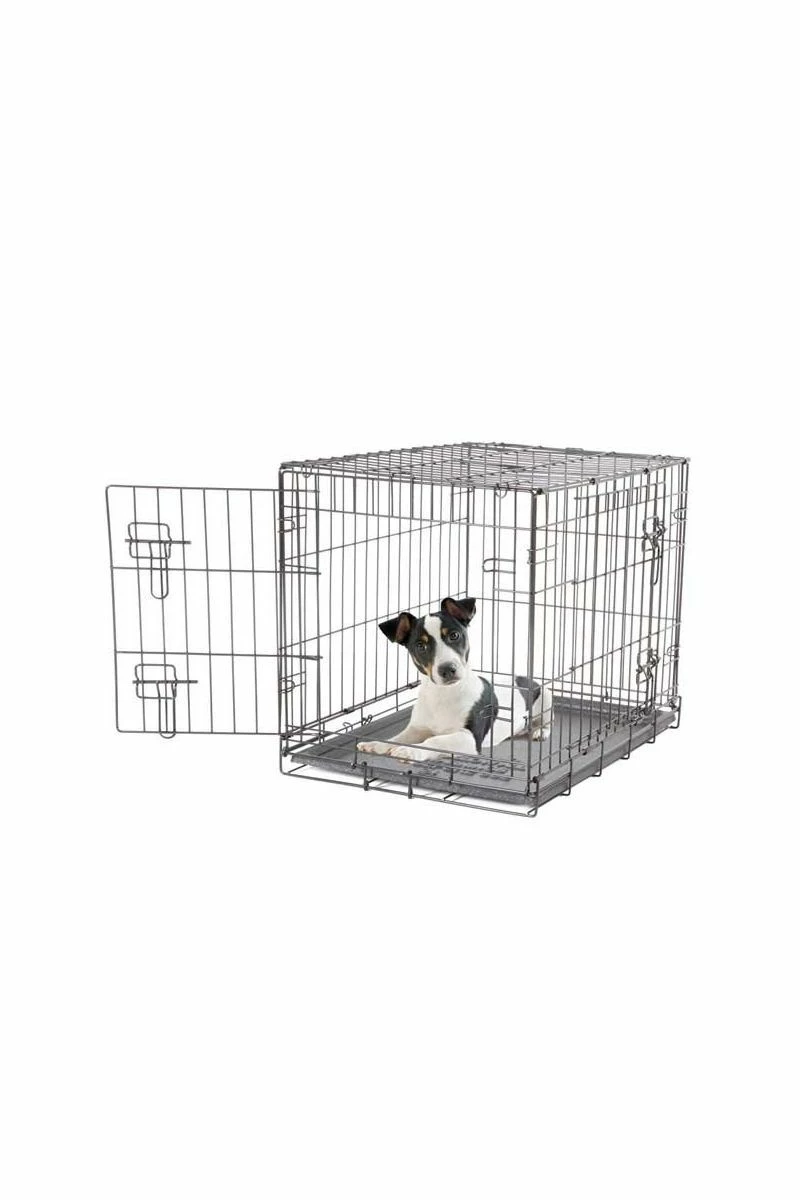 Dogit - 2 Door Black Wire Home Dog Crate - Small (90581) 4 Dogit - 2 Door Black Wire Home Dog Crate - Small (90581) - Image 2
