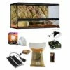 EXO TERRA Glass Vivarium & Kit For Bearded Dragons (90 X 45 X 30cm) -UK Pet Equipment Sales Store bd glass