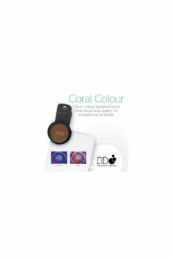 DD Coral Colour Lens For Phones -UK Pet Equipment Sales Store coralcolour1