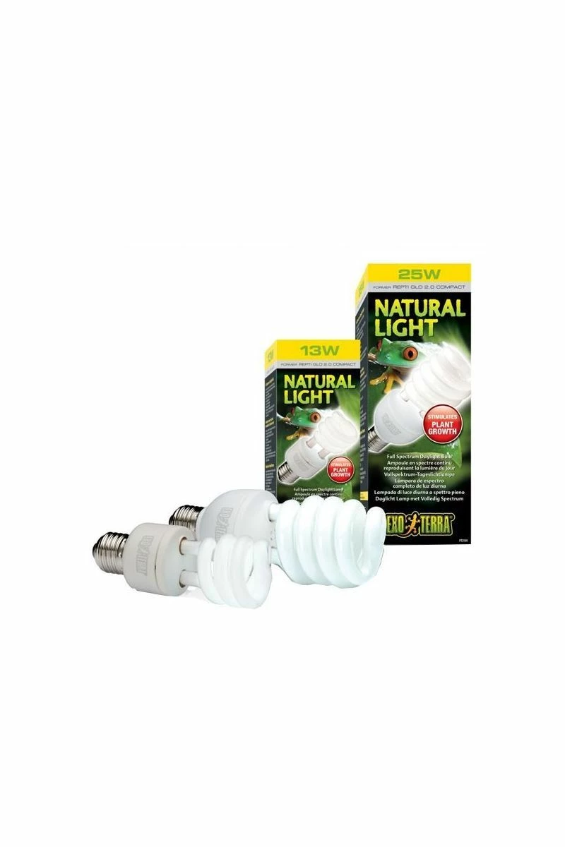 Exo Terra Natural Light 2.0 Compact Lamp 25w 3 Exo Terra Natural Light 2.0 Compact Lamp 25w