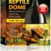 Exo Terra Extra Deep Aluminium Reptile Dome 21cm / 8" -UK Pet Equipment Sales Store extra deep dome 8in
