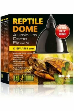Exo Terra Extra Deep Aluminium Reptile Dome 21cm / 8"