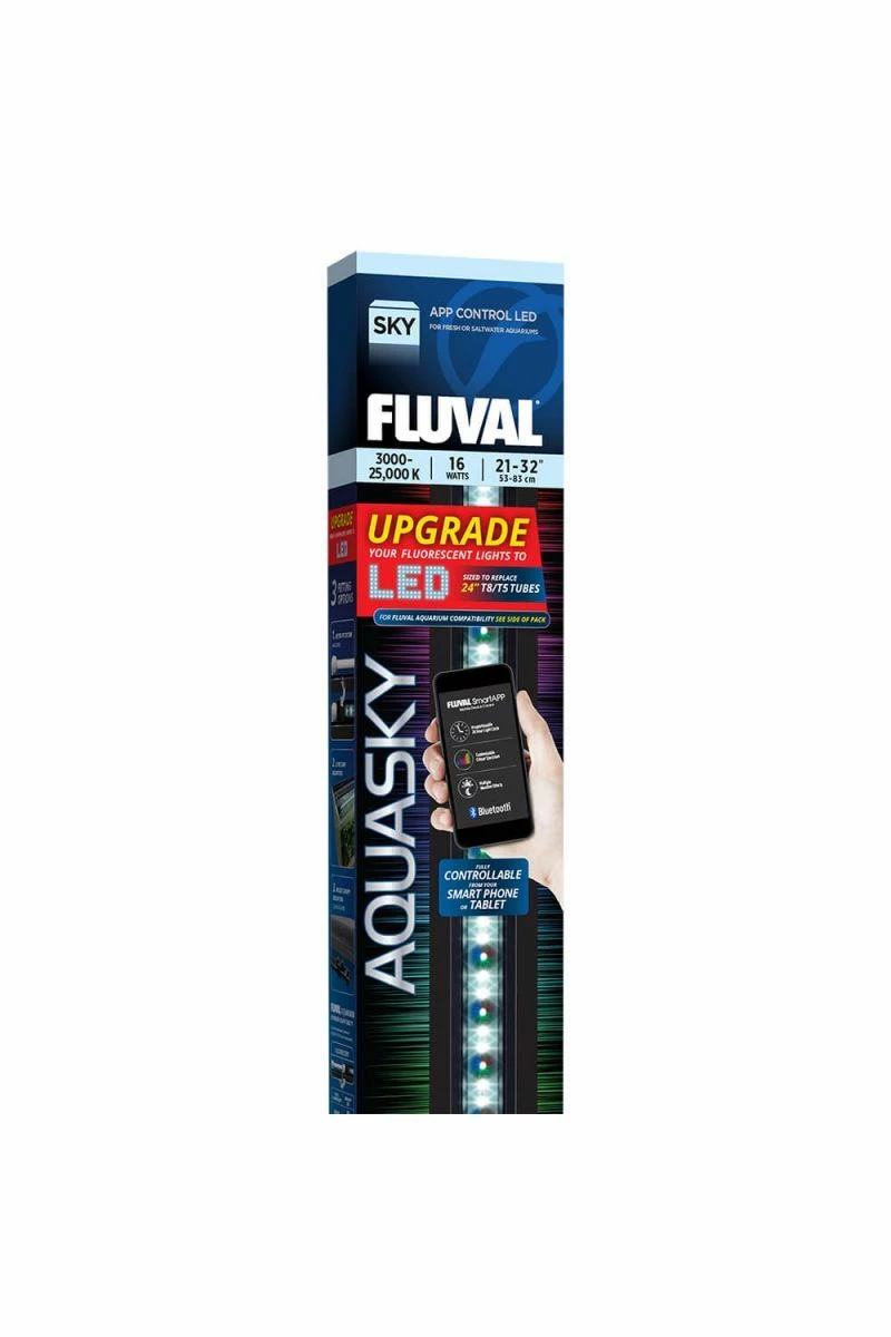 Fluval AquaSky 2.0 Bluetooth LED 16w 53-83cm 3 Fluval AquaSky 2.0 Bluetooth LED 16w 53-83cm