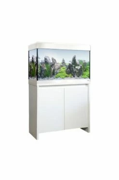 Fluval Roma 125 LED Aquarium & Cabinet (White)