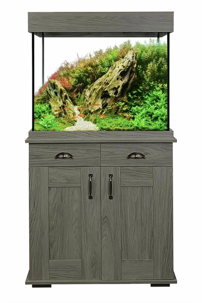 Fluval Shaker 168L Aquarium And Cabinet - Slate Grey 3 Fluval Shaker 168L Aquarium And Cabinet - Slate Grey