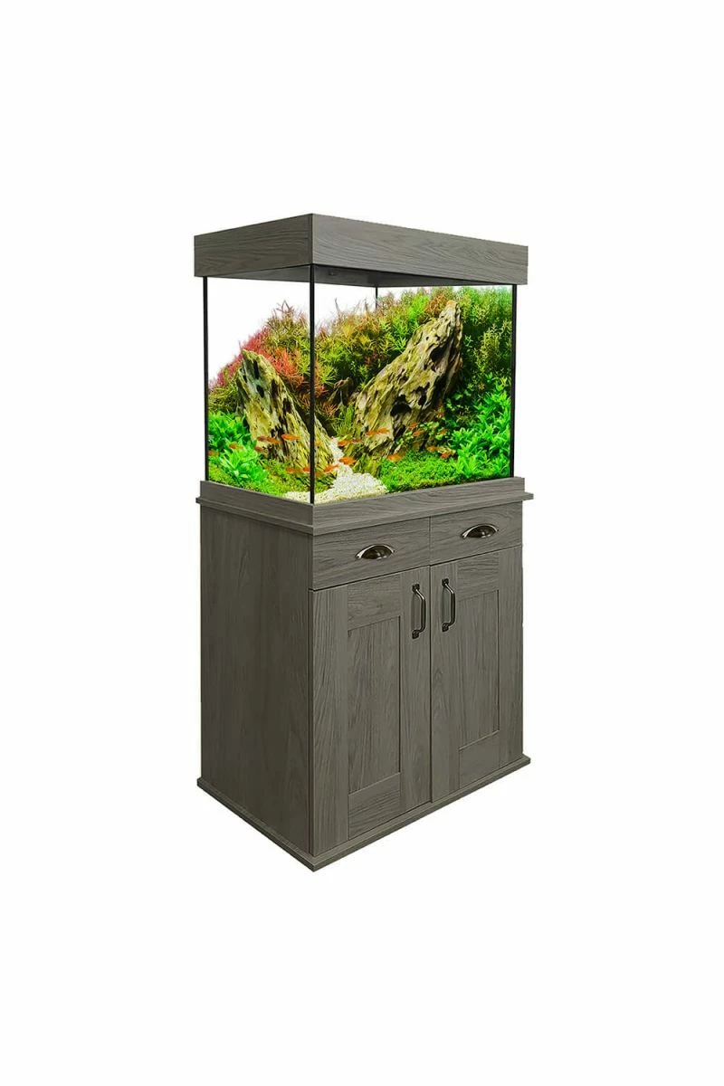 Fluval Shaker 168L Aquarium And Cabinet - Slate Grey 4 Fluval Shaker 168L Aquarium And Cabinet - Slate Grey - Image 2