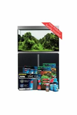 Fluval Siena 272 Aquarium & Cabinet - Black