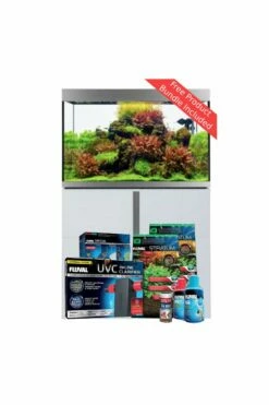 Fluval Siena 272 Aquarium & Cabinet - White