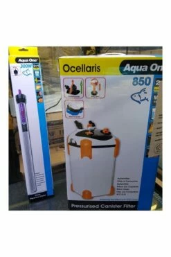 Aqua One OakStyle 230 Aquarium & Cabinet -UK Pet Equipment Sales Store heater filter 230