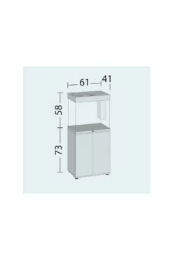 Juwel Lido 120 LED Aquarium & Cabinet -UK Pet Equipment Sales Store lido120dimensions 1