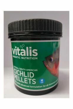 Vitalis Central/South American Cichlid Pellets 300g M (6mm)