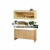 Vivexotic Bearded Dragon Vivarium & Kit With Cabinet Oak