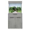Aqua One OakStyle 110 Aquarium And Cabinet (Concrete)