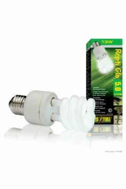 Exo Terra Reptile UVB 100 Tropical Bulb 13w (Screw Fit)