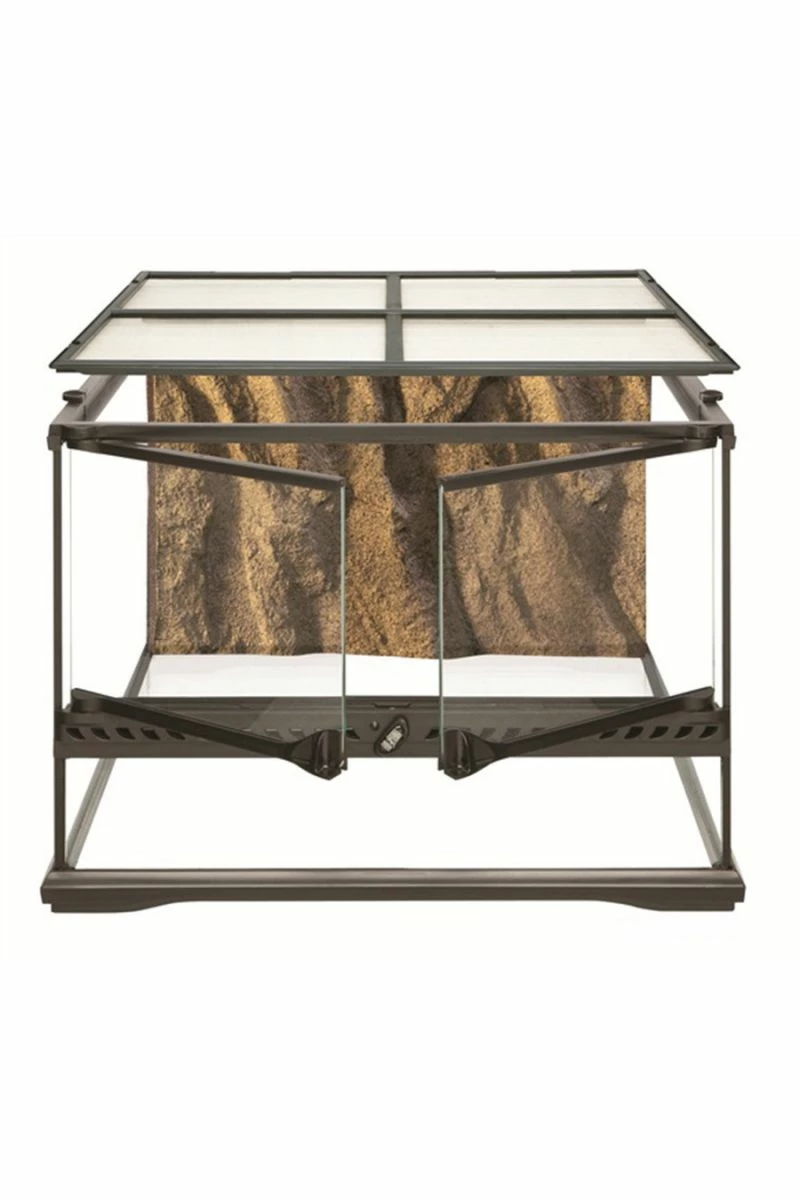 Exo Terra Glass Terrarium Small/Low 45x45x30cm PT2603 3 Exo Terra Glass Terrarium Small/Low 45x45x30cm PT2603