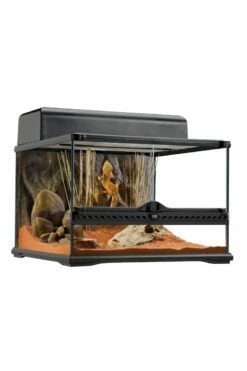 Exo Terra Glass Terrarium Small/Low 45x45x30cm PT2603 5 Exo Terra Glass Terrarium Small/Low 45x45x30cm PT2603 -UK Pet Equipment Sales Store pt2603 natural terrarium filled