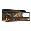 Exo Terra Glass Terrarium Large/Low 90x45x30cm PT2611 1 Exo Terra Glass Terrarium Large/Low 90x45x30cm PT2611 -UK Pet Equipment Sales Store pt2611 natural terrarium filled