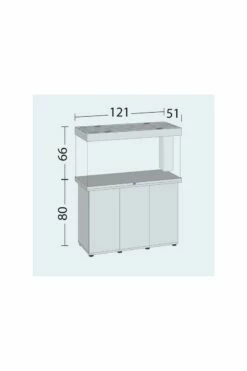 Juwel Rio 350 LED Aquarium & Cabinet -UK Pet Equipment Sales Store rio350dimensions 1