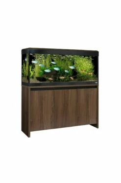 Fluval Roma 240 LED Aquarium & Cabinet (Walnut)