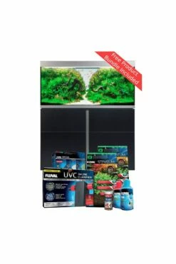 Fluval Siena 332 Aquarium & Cabinet - Black