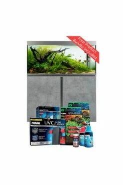 Fluval Siena 332 Aquarium & Cabinet - Chicago Concrete