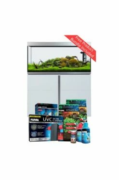 Fluval Siena 332 Aquarium & Cabinet - White