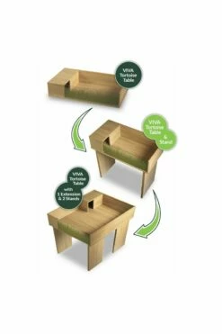 Vivexotic Viva Tortoise Table (PT4029) -UK Pet Equipment Sales Store tortoise table diagram