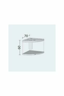 Juwel Trigon 190 LED Aquarium & Cabinet -UK Pet Equipment Sales Store trigon190dimensions